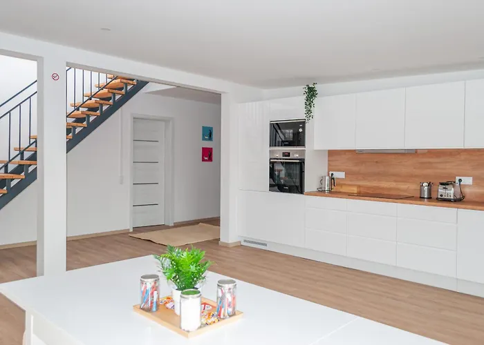 5 Nahe Hauptbahnhof,10 Betten,vollausgestattet,neu Saniert,parkplatz,dachterasse * Cottbus