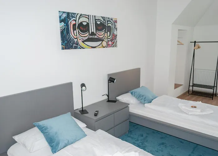 Apartment 5 Nahe Hauptbahnhof,10 Betten,vollausgestattet,neu Saniert,parkplatz,dachterasse Cottbus